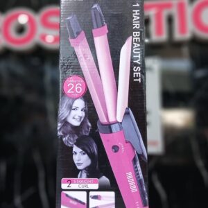Aboron 2In1 Hair Beauty Set  2 Straight Curl Nhv-1