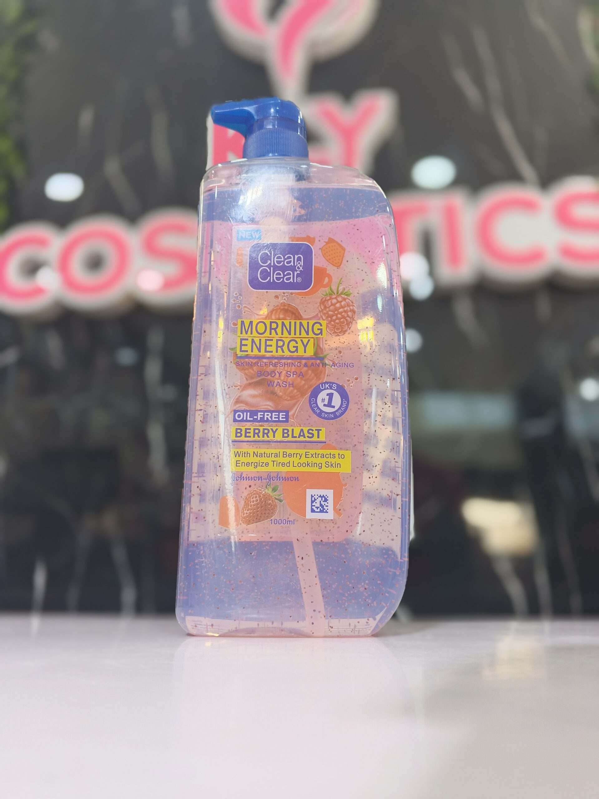 Clean & Clear Oil Free Berry Blast Body Wash 1000Ml