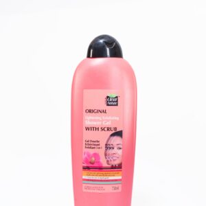 Clear Nature Aha Lightening Exfoliating Shower Gel Scrub 750Ml