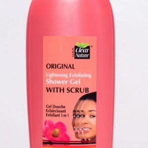 Clear Nature Original Lightening Exfoliating Shower Gel Scrub 750Ml
