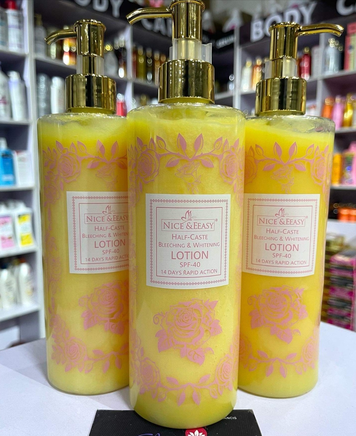 Nice & Eeasy Half Cast Bleaching & Whitening Body Wash Spf 40