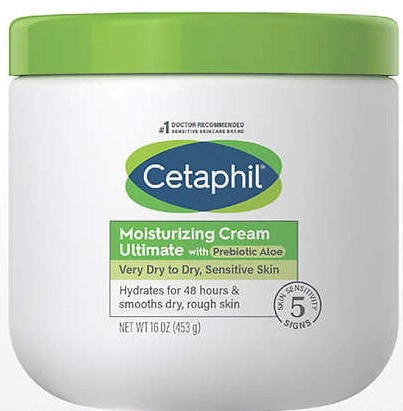 Cetaphil Moisturizing Cream Ultimate With Prebiotic Aloe 453G