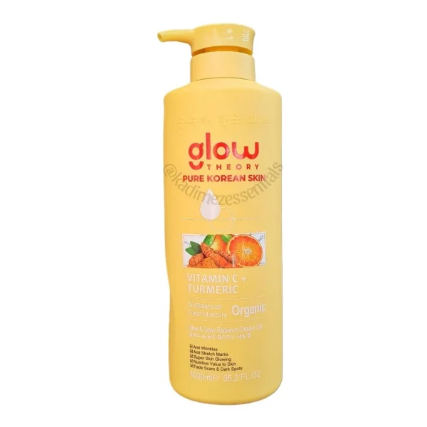 Glow Theory Pure Koreon Skin V.C+Turmeri Glow & Dewy Shower Gel 1000Ml