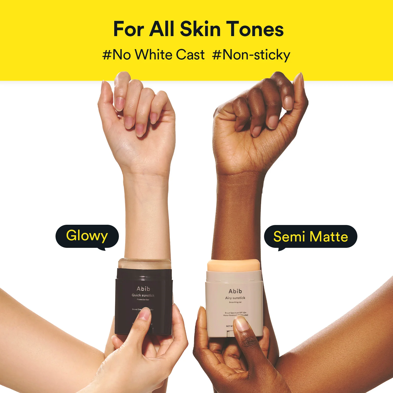 Abib Airy Sunstick Smoothing Bar SPF50+PA+23g - Image 4