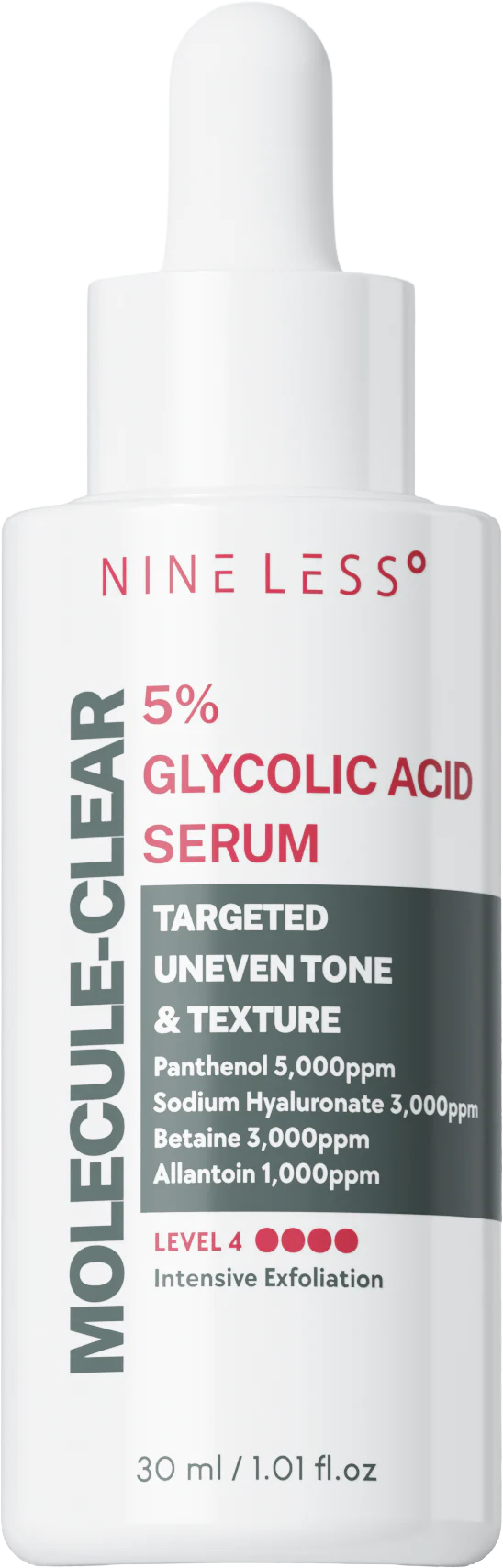 NineLess Molecule-Clear 5% Glycolic Acid Serum 30ml