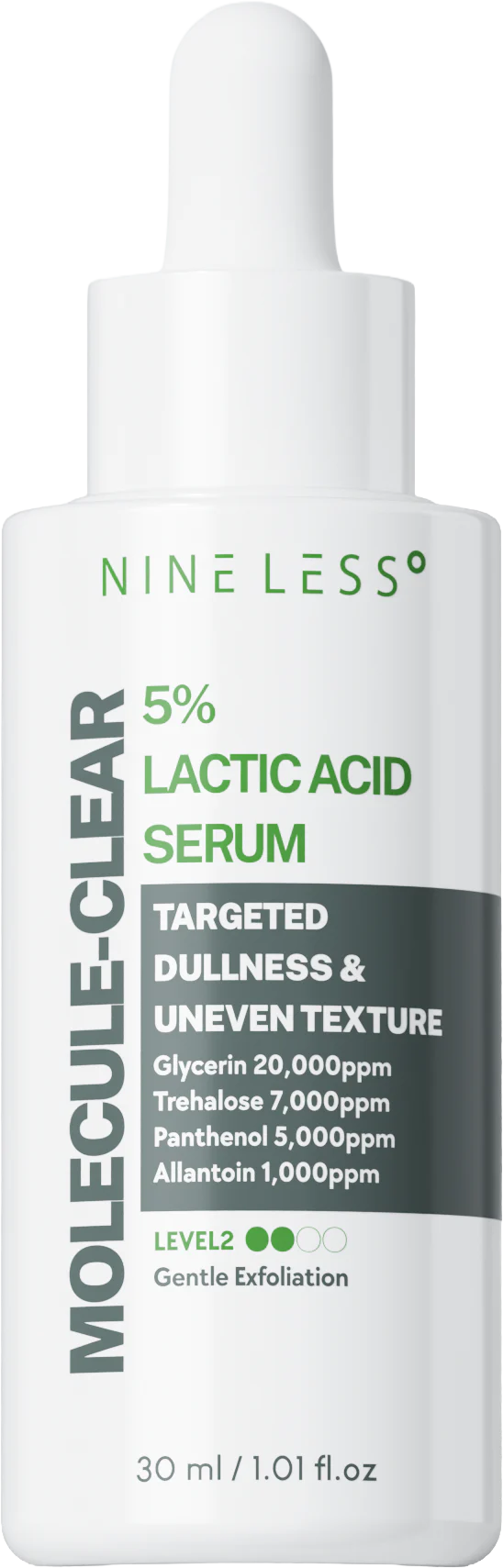 NineLess Molecule-Clear 5% Lactic Acid Serum 30ml