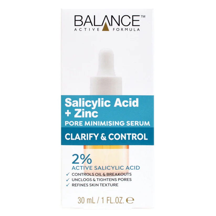 Balance Active Formula Salicylic Acid + Zinc Pore Minimizing Serum Clarify & Control 30ml