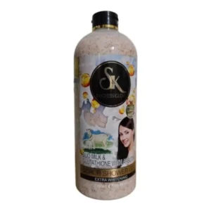 S&K Duchless Glow Duo Milk & Glutathione With Arbutin Scrub Shower GEl 1000ml