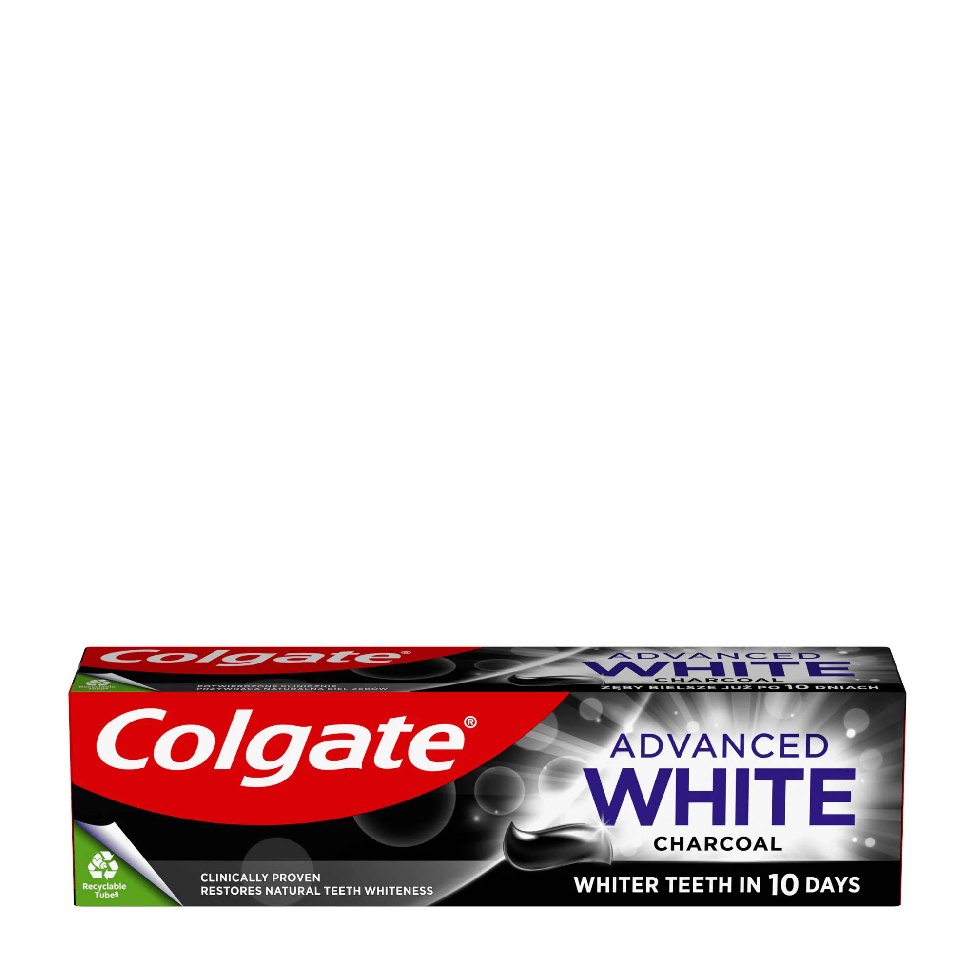 COLGATE ADVANCED WHITE CHARCOL 75ML