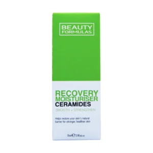 Beauty Formulas Recovery Moisturiser Ceramides Smooth + Strengthen 75ml