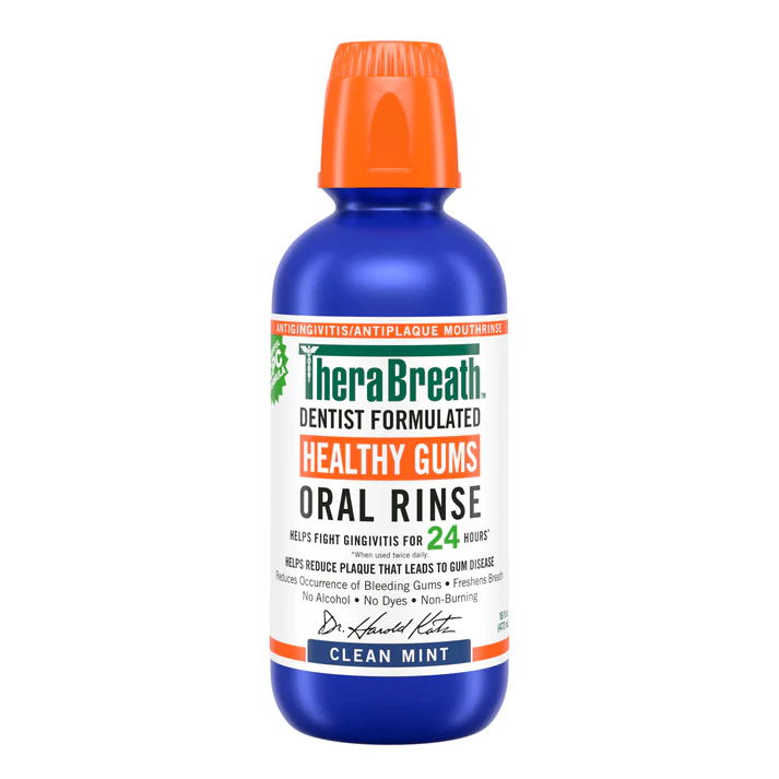THERA BREATH DENTIST FRESH CLEAN MINT 473ML