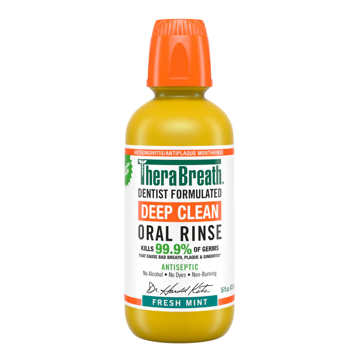 Thera Breath. Dentist Formulated Deep Clean Oral Rinse 473ml