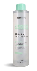 Facefacts Ceramide Oil Control Hydrating Toner  5 Ceramides+ Hyaluronic Acid + Niacinamide 200ml