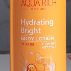 AQUA RICH HYDRATING BRIGHT BODY LOTION TURMERIC VITAMINC 500MK