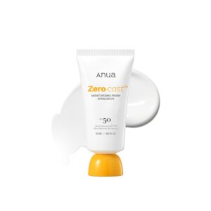 ANUA ZERO CAST MOISTURIZING FINISH SUNSCREEN SPF50+ 50ML