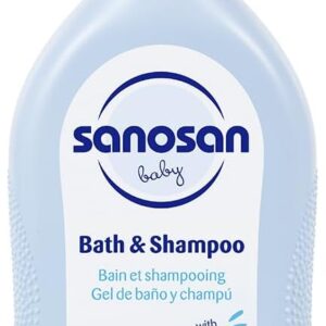 Sanosan Baby Bath & Shampoo  With Milk Protein 500ml