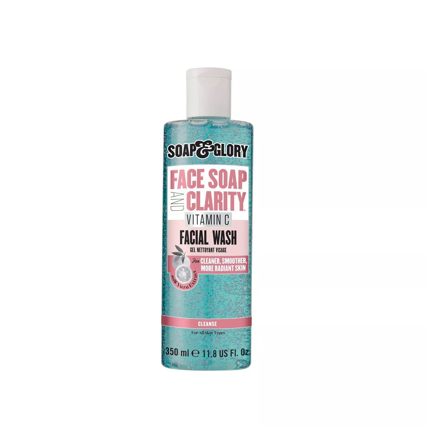 SOAP & GLORY FACE SOAP AND CLARIFYING VC FACIAL WASH 350G
