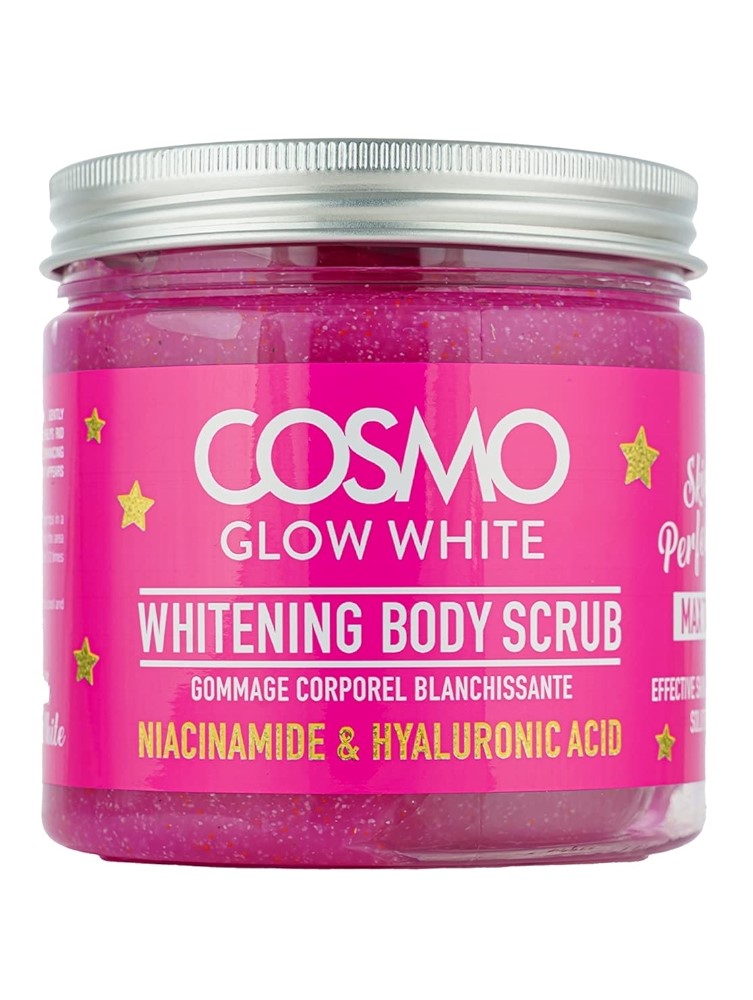 COSMO GLOW WHITE WHITENING BODY SCRUB MAX TONE 475ML