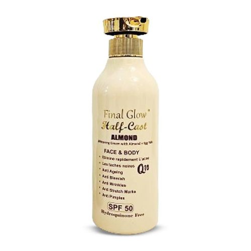 FINAL GLOW HALF CAST ALMOND CREAM 500ml