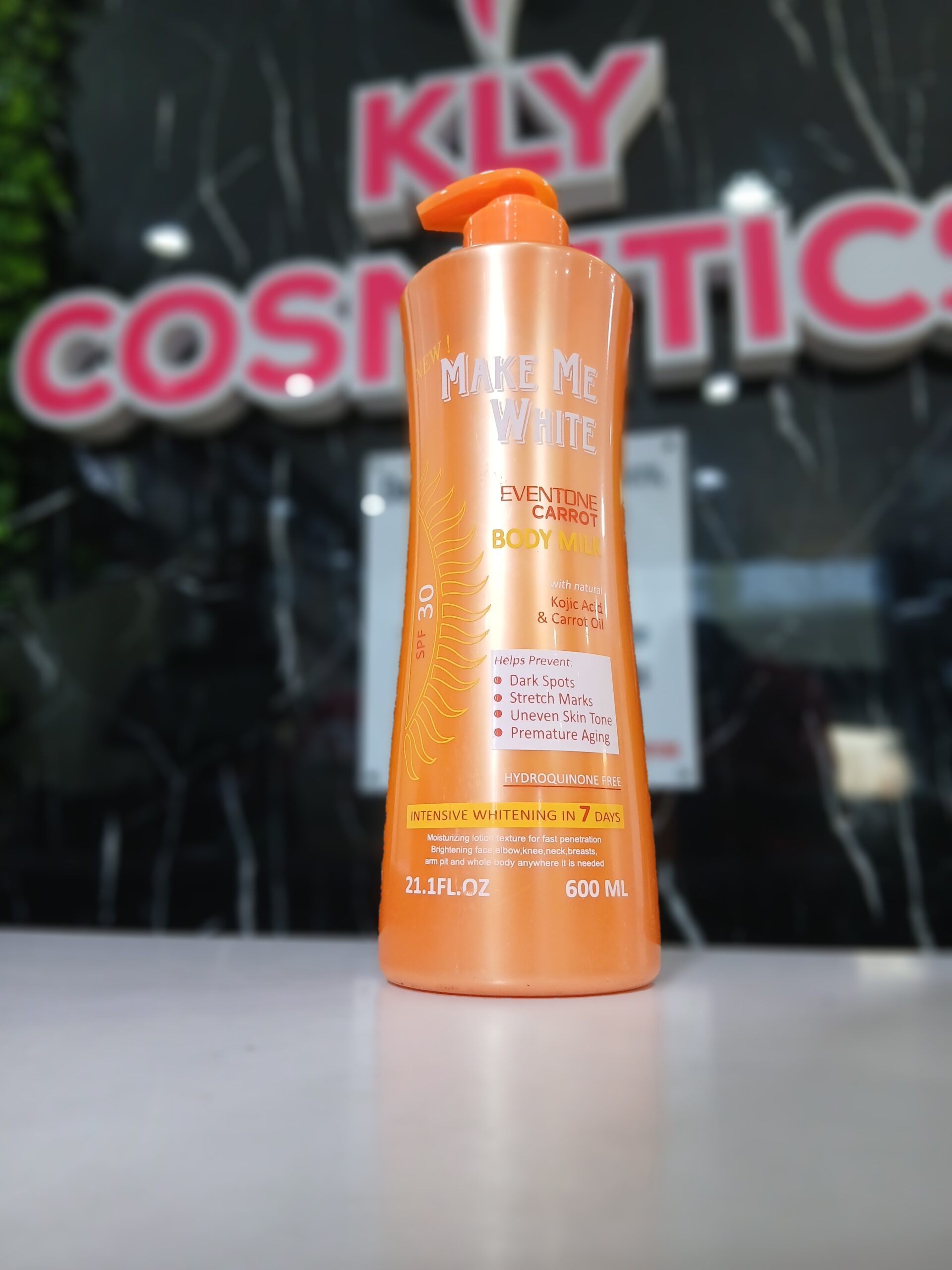 Make Me White Eventone Carrot Lotion 600Ml