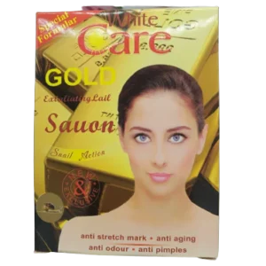 White Care Gold Exfoliating Milk Soap 200G