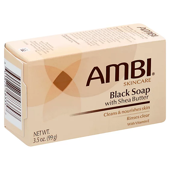 Ambi Skincare Black Soap With Shea Butter