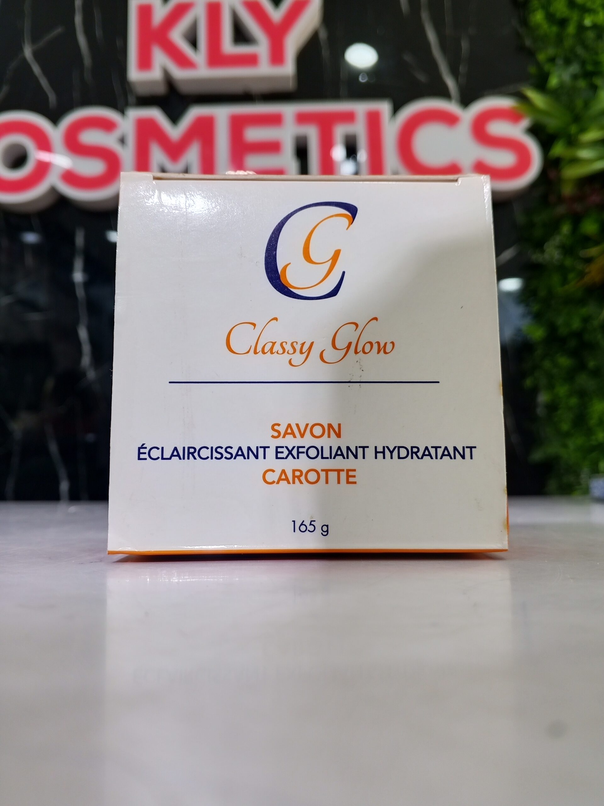 Classy Glow Carrot Whitening Exfoliating Soap 165G