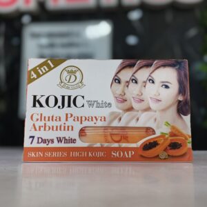 KOJIC WHITE GLUTA PAPAYA ARBUTIN BAR SOAP 100G