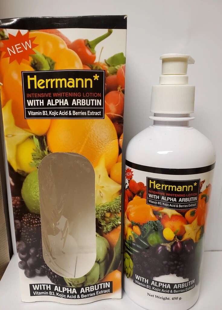 Herrmann Alpha Arbutin Body Lotion 450G