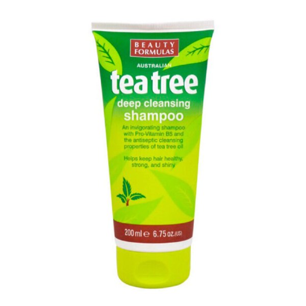 BEAUTY FORMULAS TEA TREE DEEP CLEANING SHAMPOO 200ML