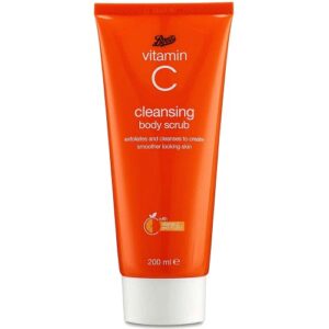 BOOTS VITAMIN C CLEANSING BODY SCRUB 200ML