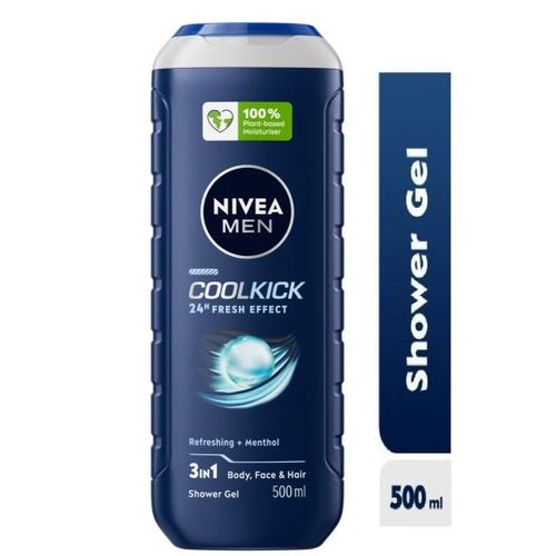 NIVEA MEN COOLKICK SHOWER GEL 500ML