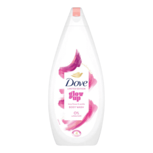 DOVE GLOWUP LOTUS FLOWER & VANILLA O% SULFATE BODY WASH 720ML