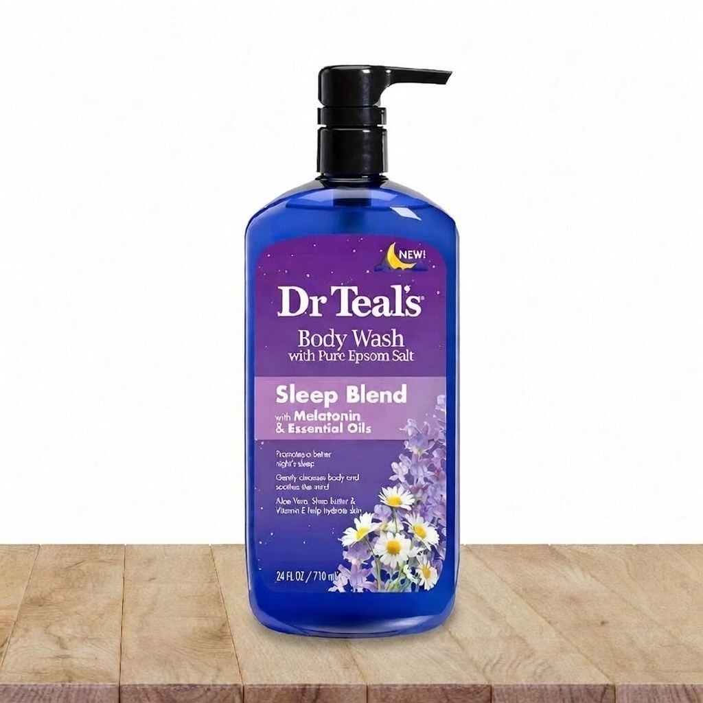 Dr Teals Sleep Blend Melatonin & Essential Oils Body Wash 710ml