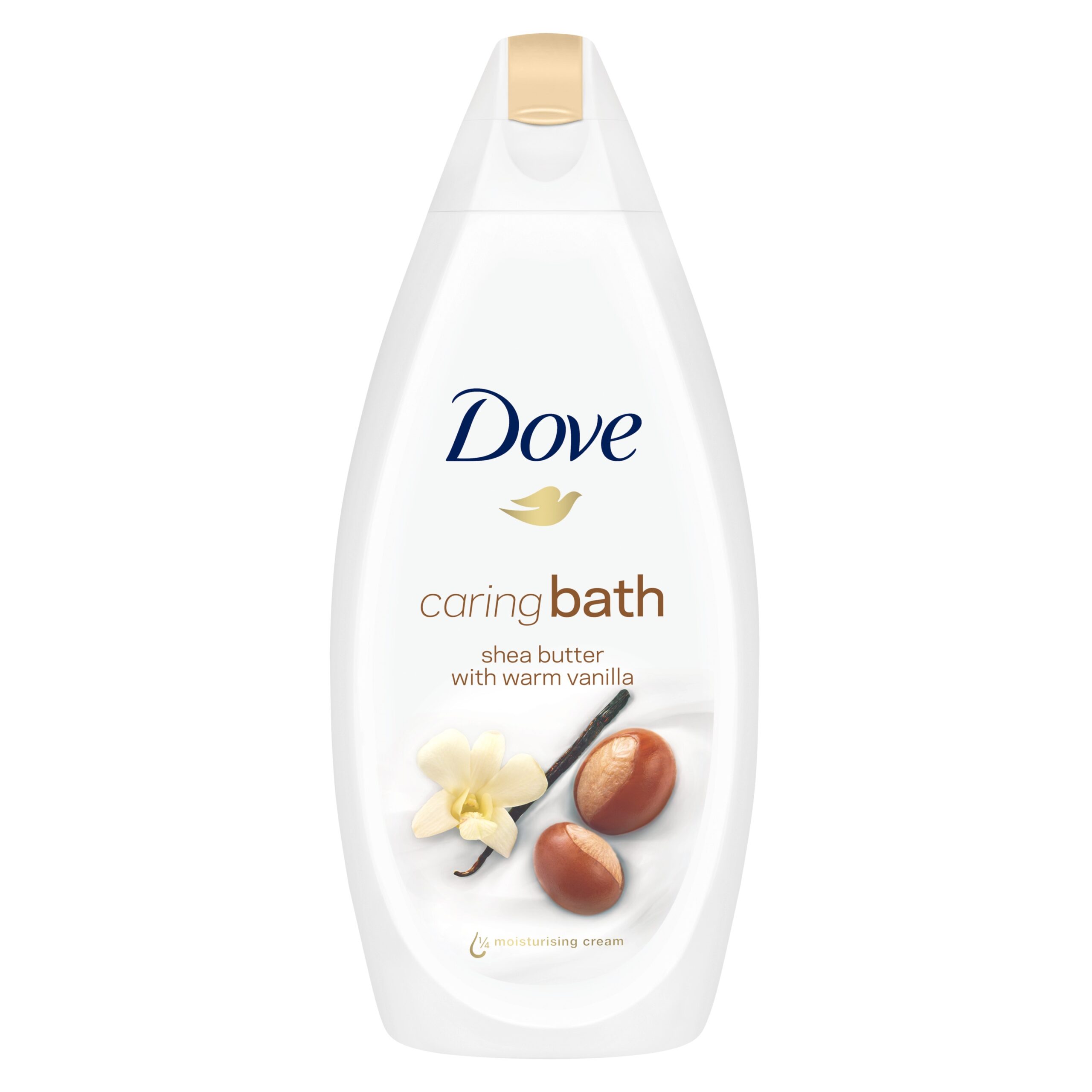 DOVE CARING BATH SHEA BUTTER 750ML