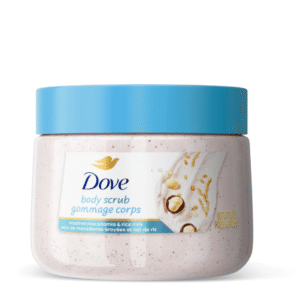 DOVE CRUSED MACADAMIA & RICE MILK BODY SCRUB 425G