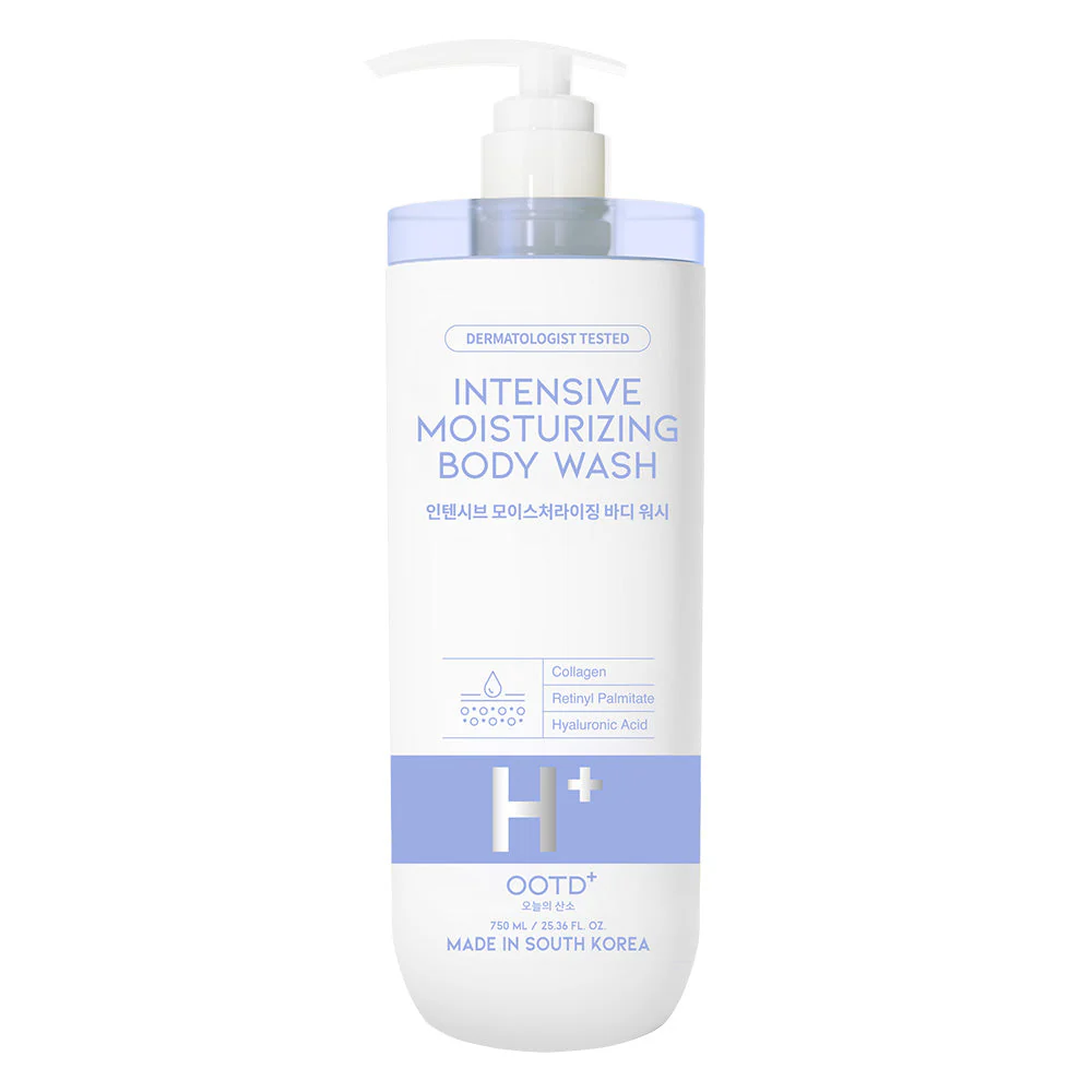 DERMATOLOGY TESTED INTENSIVE MOISTURIZING BODY WASH H+750ML