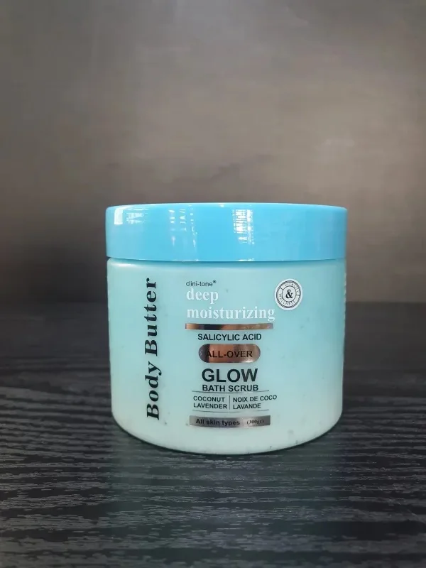 CLINI-TONE BODY BUTTER DEEP MOISTURIZING SALICYLIC ACID BATH SCRUB 300gr