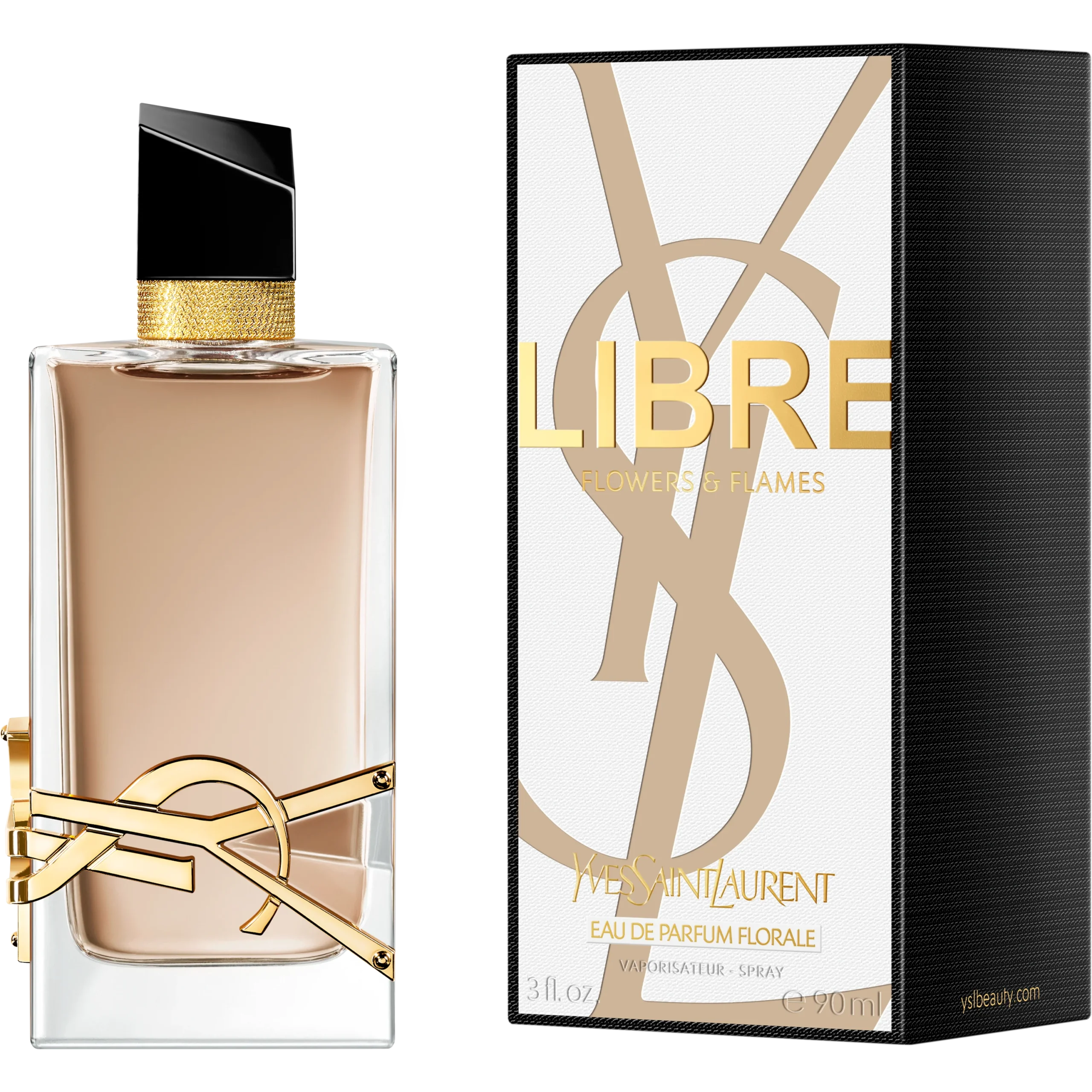 YSL LIBRE FLORALE FLOWER &FLAMES EAU DE PERFUM 90ML